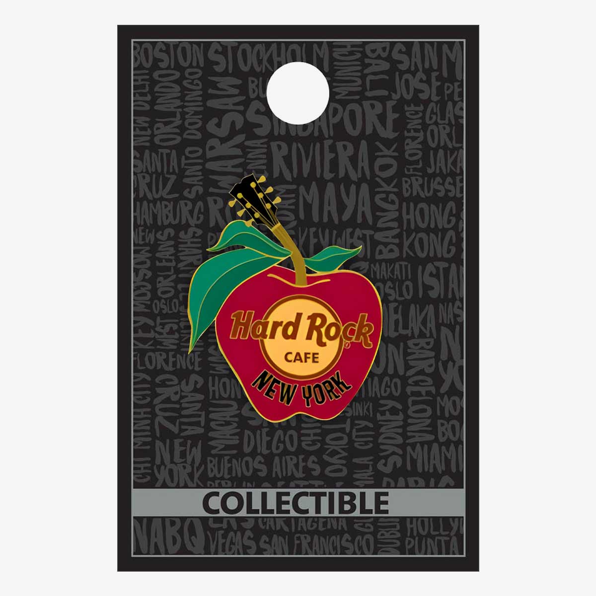 New York Apple Logo Pin image number 2