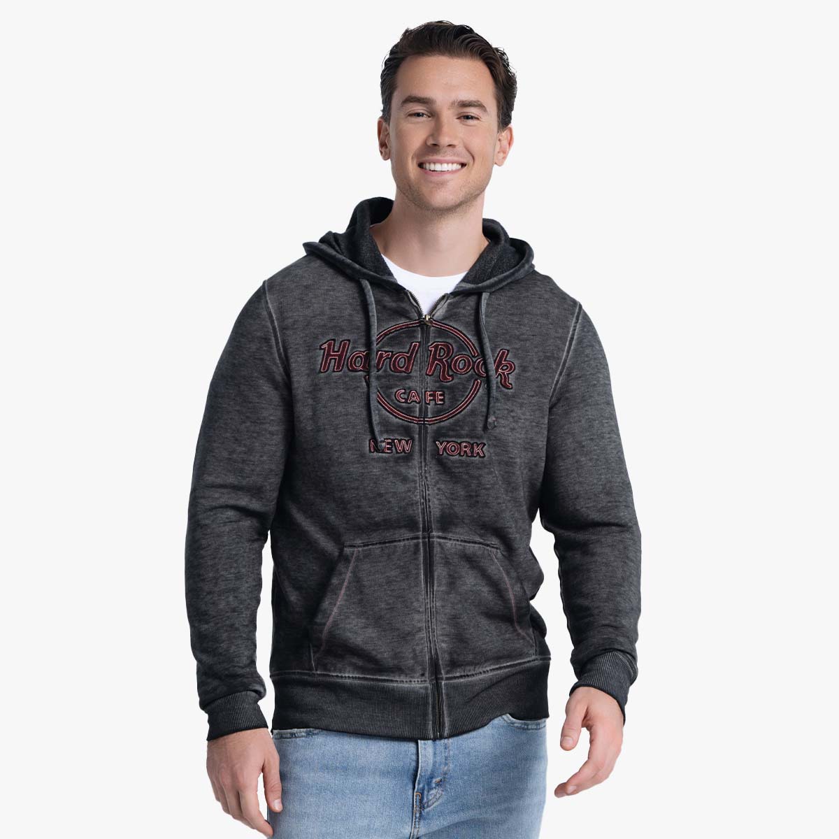 Double Burnout Zip Hoodie image number 2