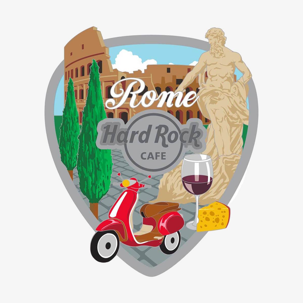 3D Scenic Collage Pick Pin image number 1