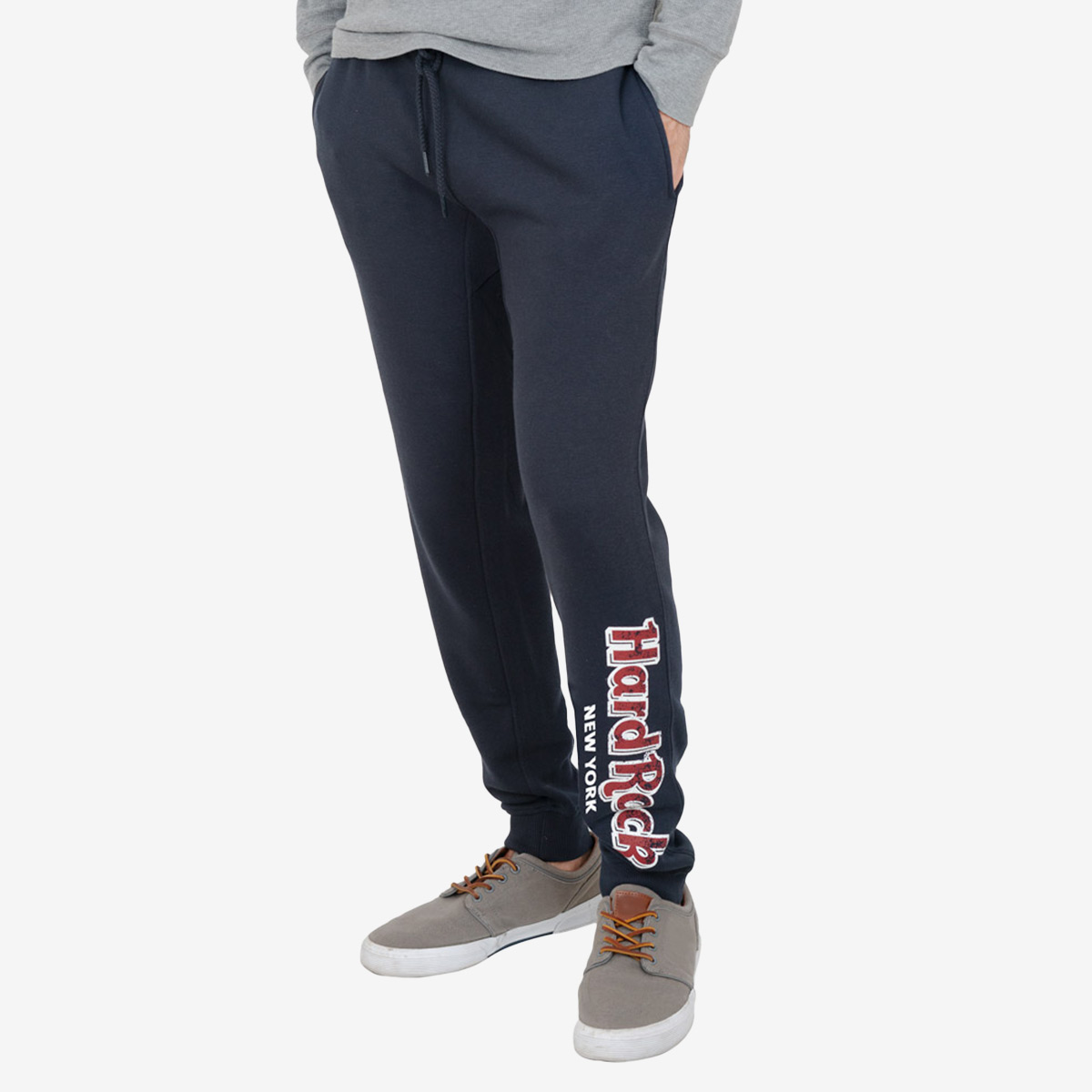 Adult Fit Classic Signature Joggers in Navy Blue image number 2