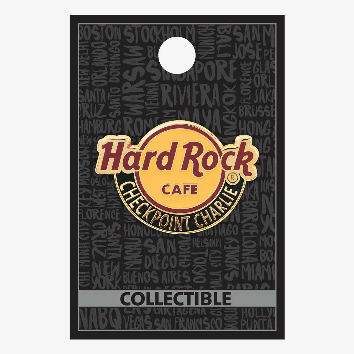 Checkpoint Charlie Classic Logo Pin image number 2