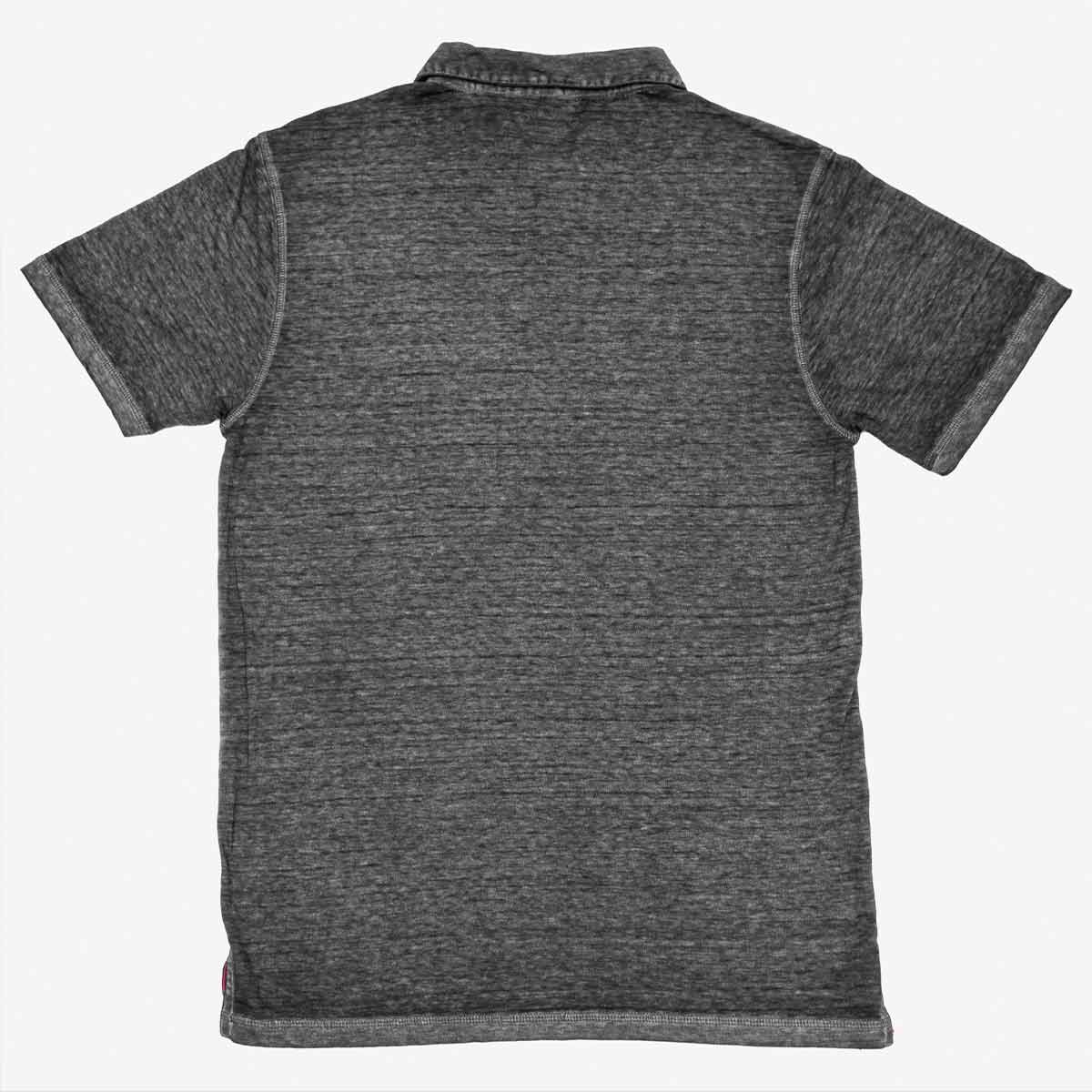 Guitar Company Polo in Grey with Red Stitching image number 2