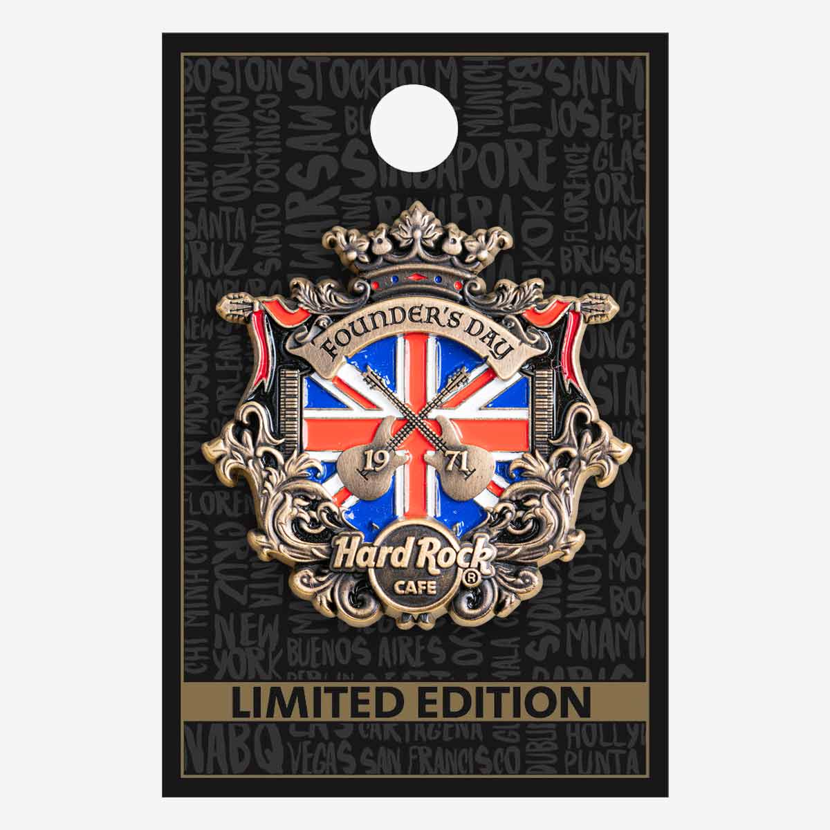 3D Founders Day Pin image number 2