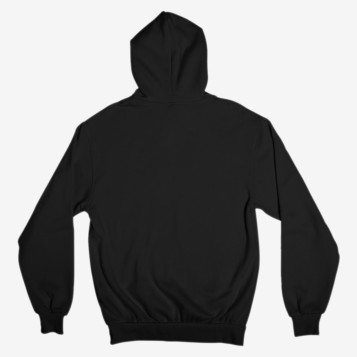 Adult Fit Vinyl Logo Hoodie in Black image number 5