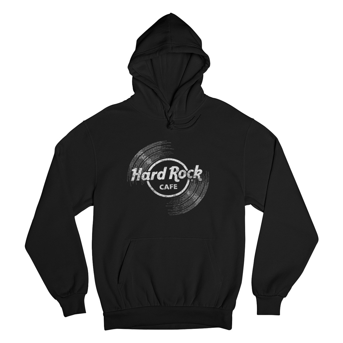 Adult Fit Vinyl Logo Hoodie in Black image number 7