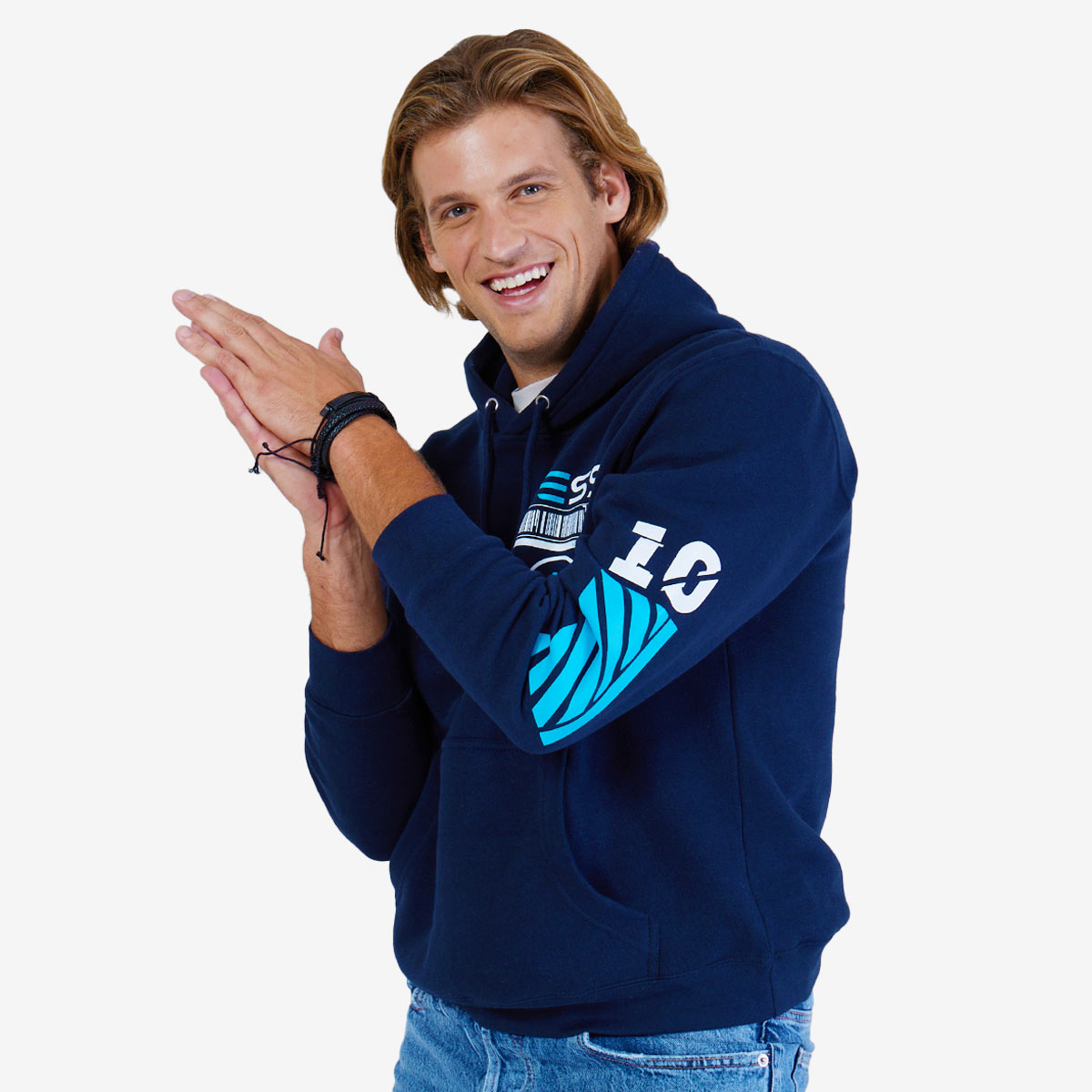 Adult Fit Messi Live Greatness Hoodie in Navy image number 2