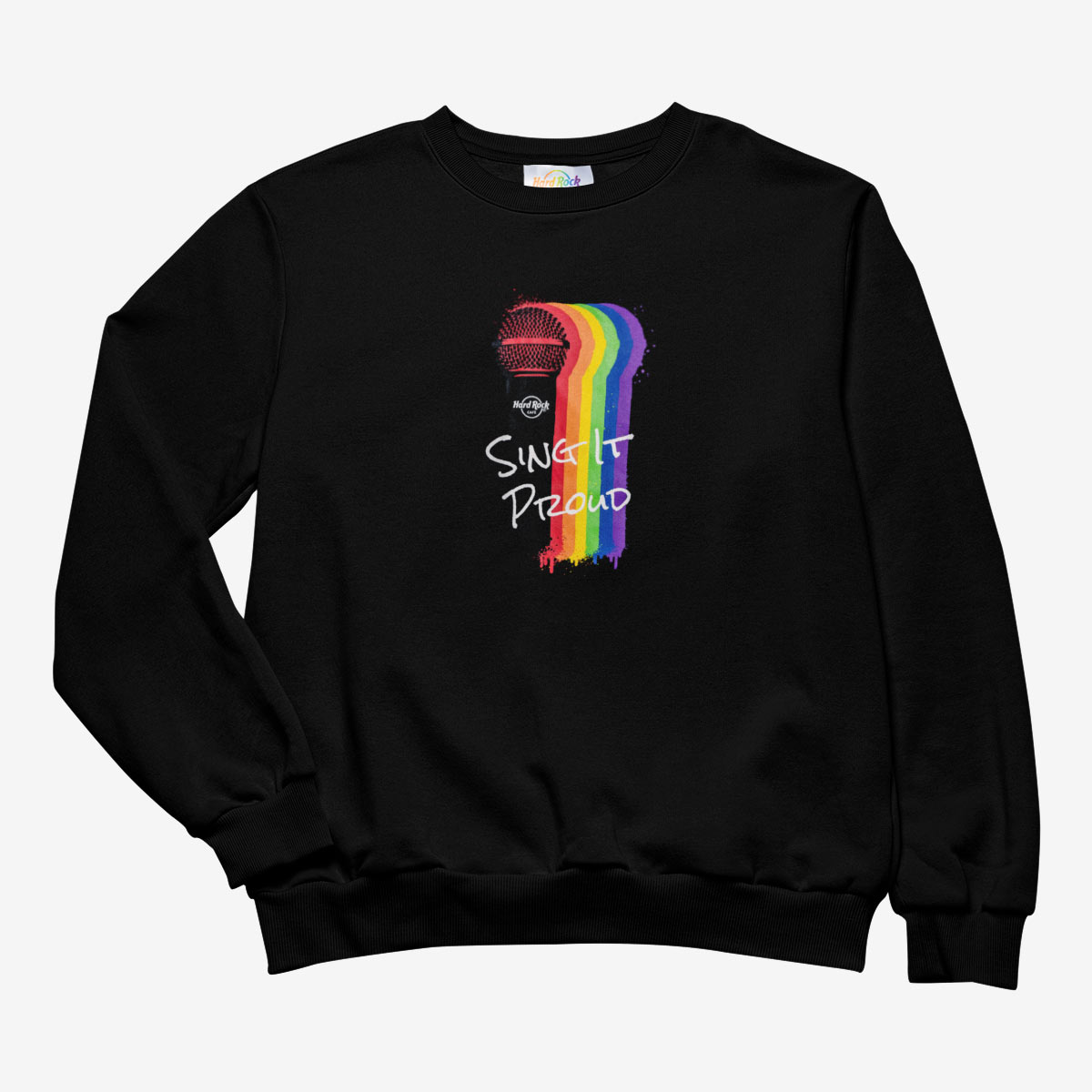 Sing It Proud Proud Pullover Fleece in Black image number 1