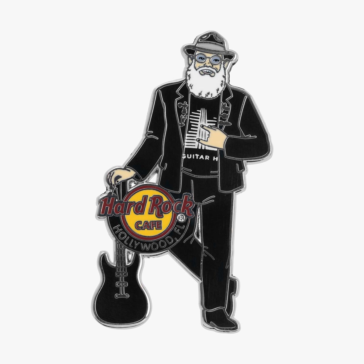 Limited Edition Pin Boca Tom Hollywood FL image number 1