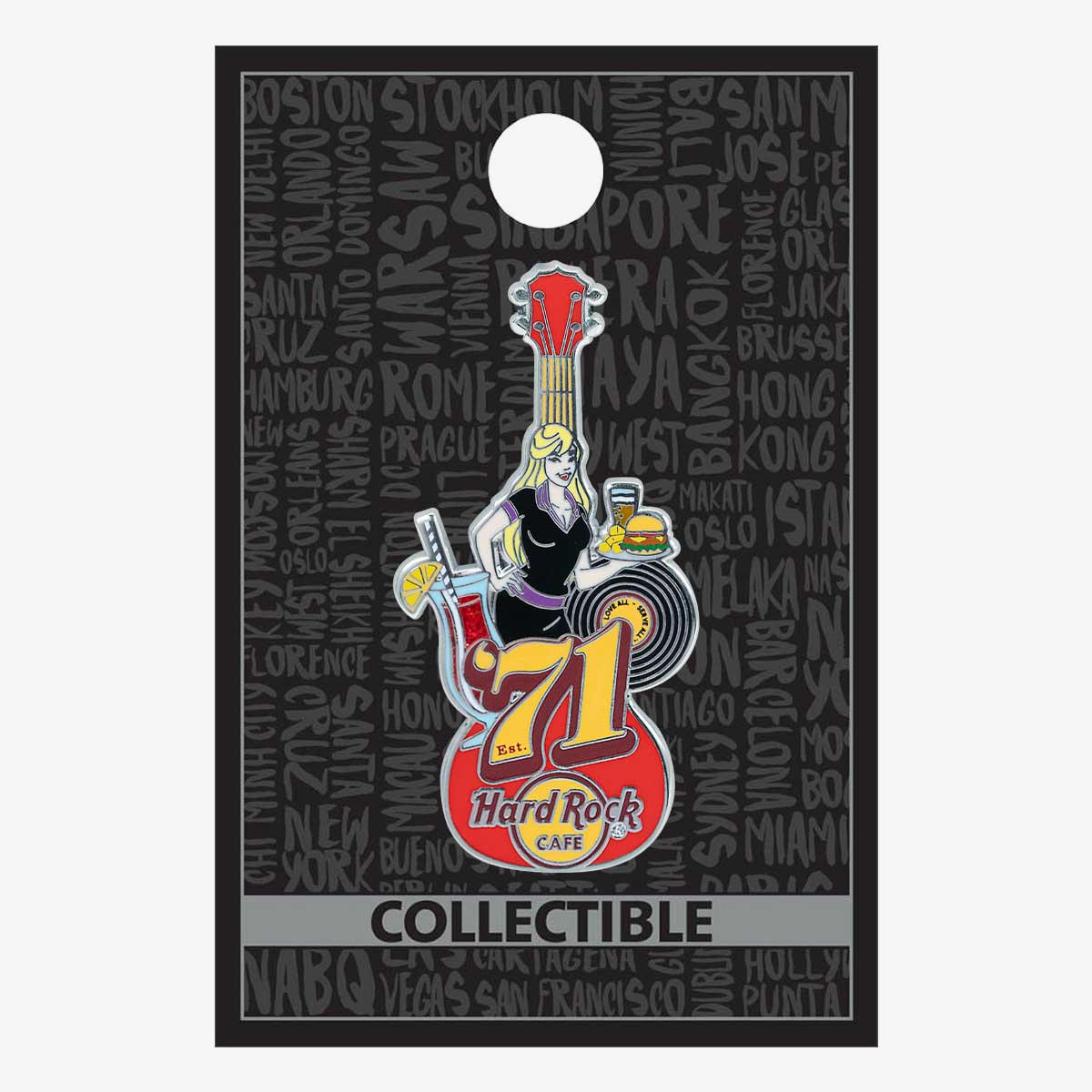 Limited Edition Core Landmark Guitar Pin 23 image number 2