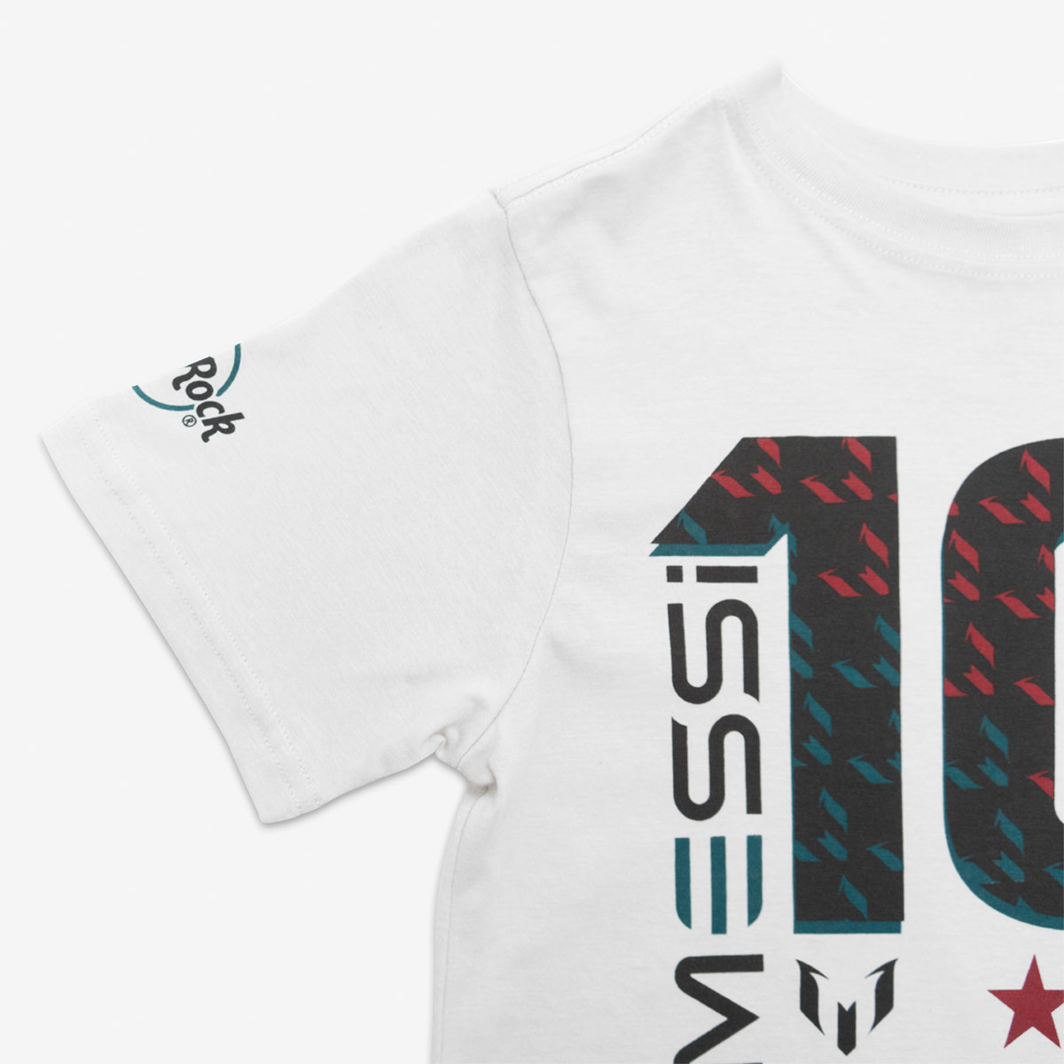 Youth Fit Messi x Hard Rock 10 Tee in Silver image number 4