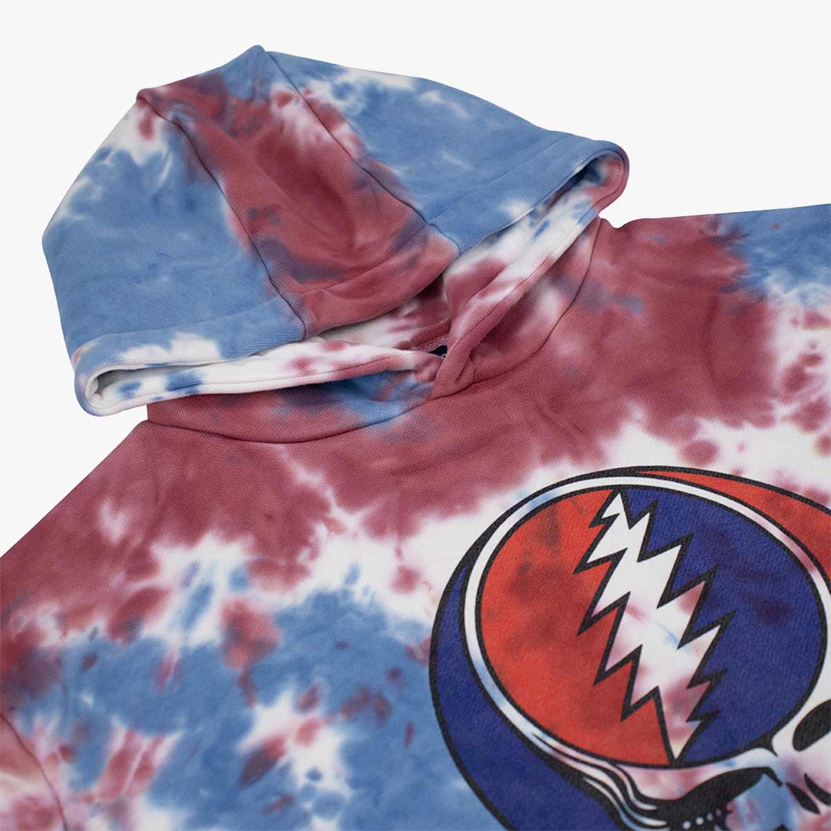 Grateful Dead Pullover Hoodie in Tie Dye image number 5