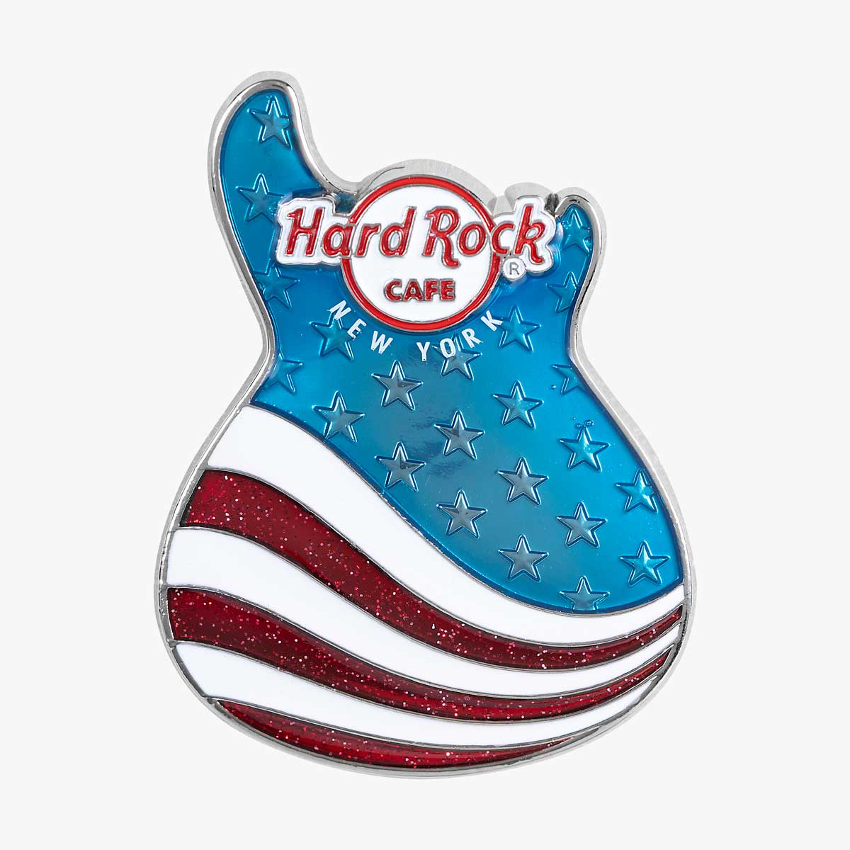 Limited Edition 3D Americana Guitar Pin image number 1