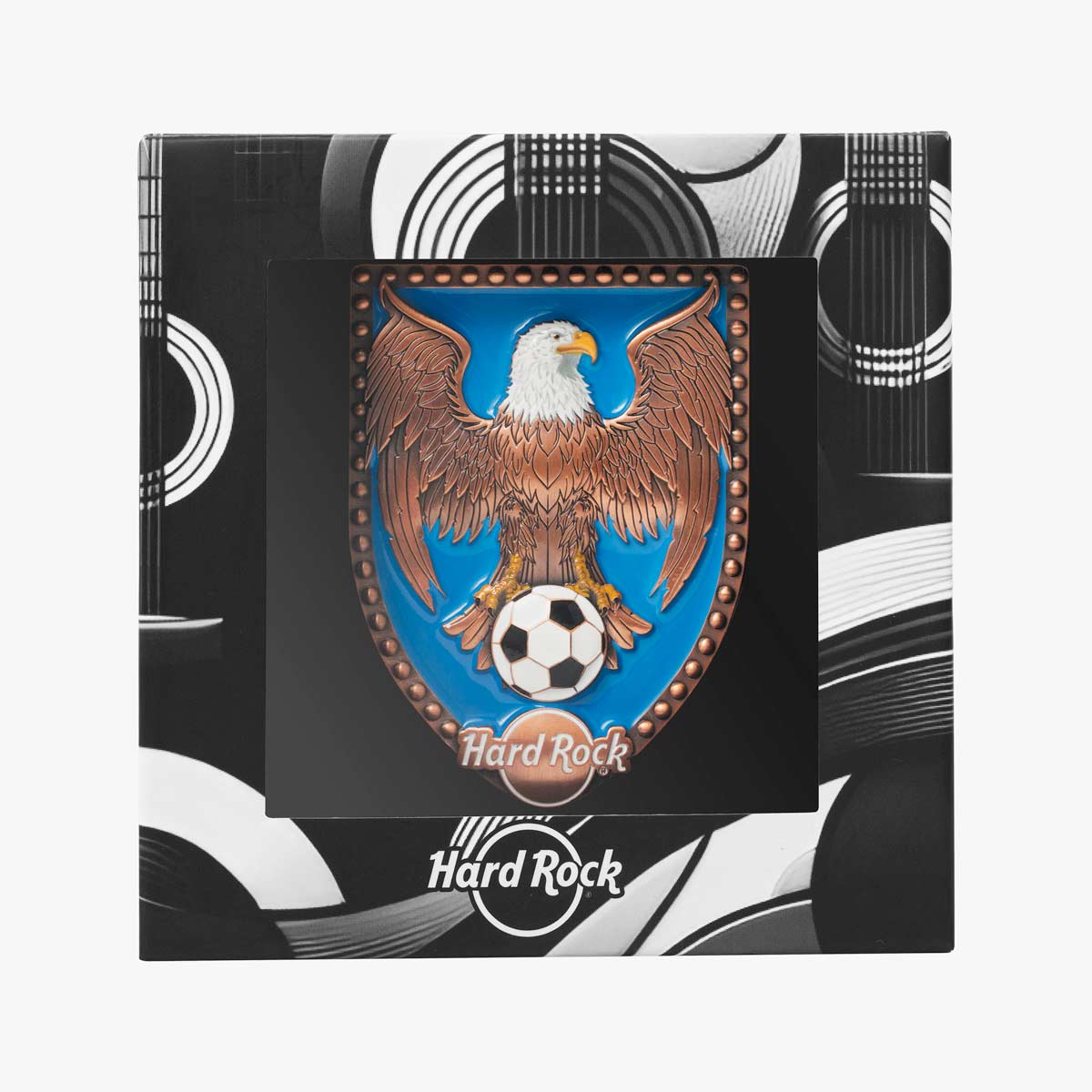 Online Exclusive Jumbo Pin Copper Eagle Soccer image number 1