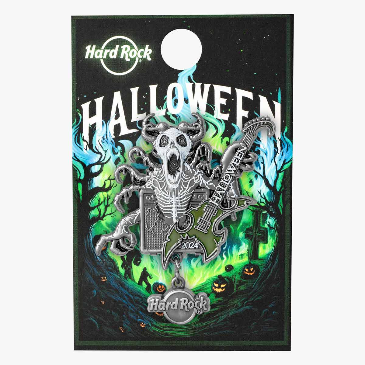 Demon Shred Halloween Pin image number 2