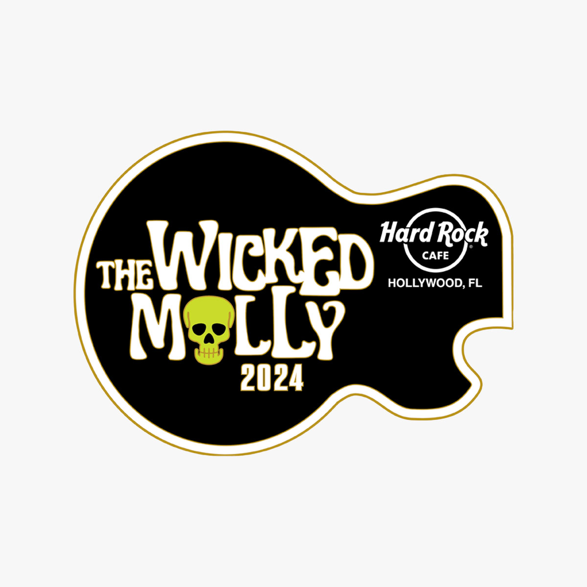 Wicked Molly Band Pin Hollywood Hotel image number 1
