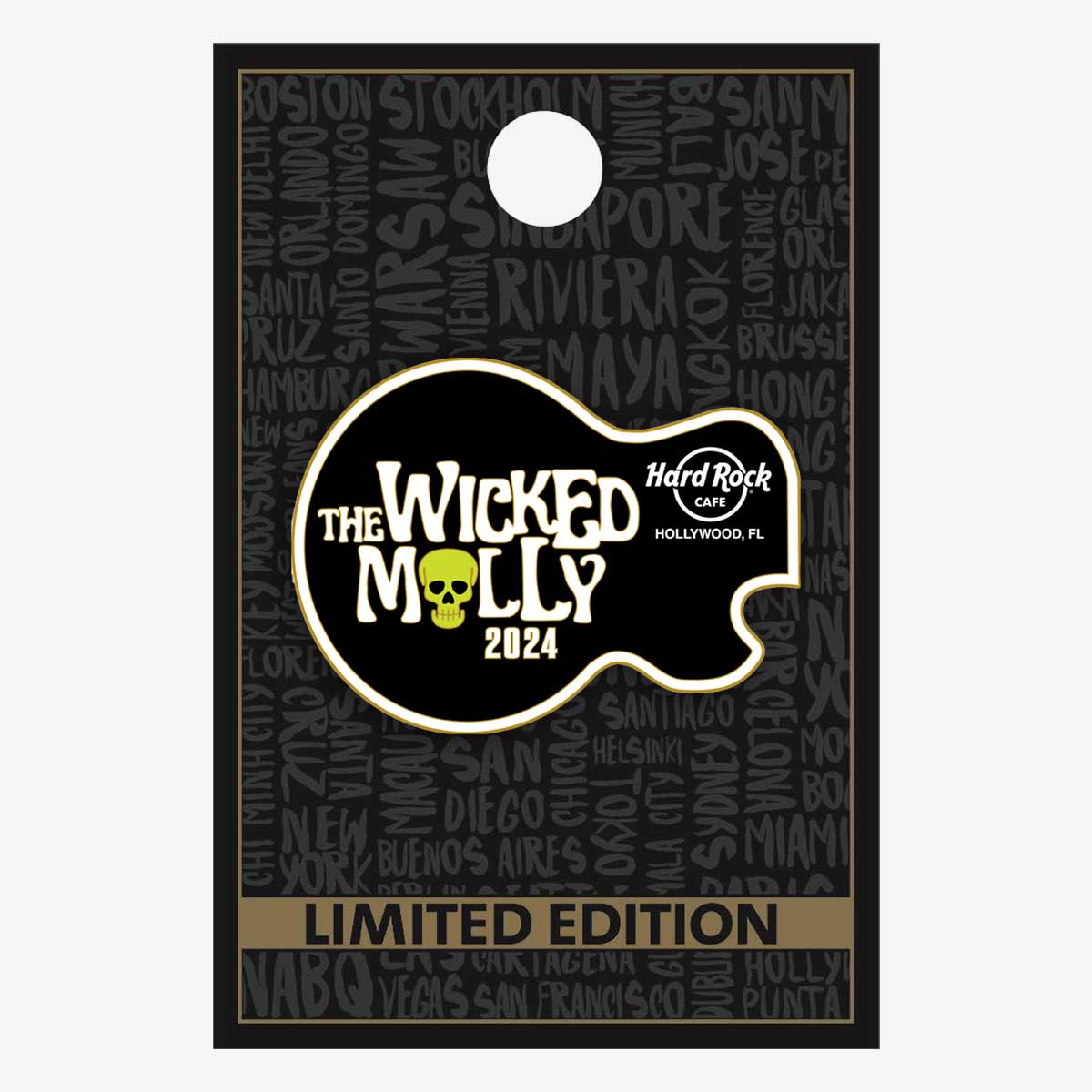 Wicked Molly Band Pin Hollywood Hotel image number 2