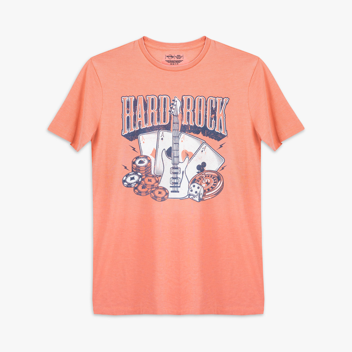 Casino Vintage Tee in Coral image number 2