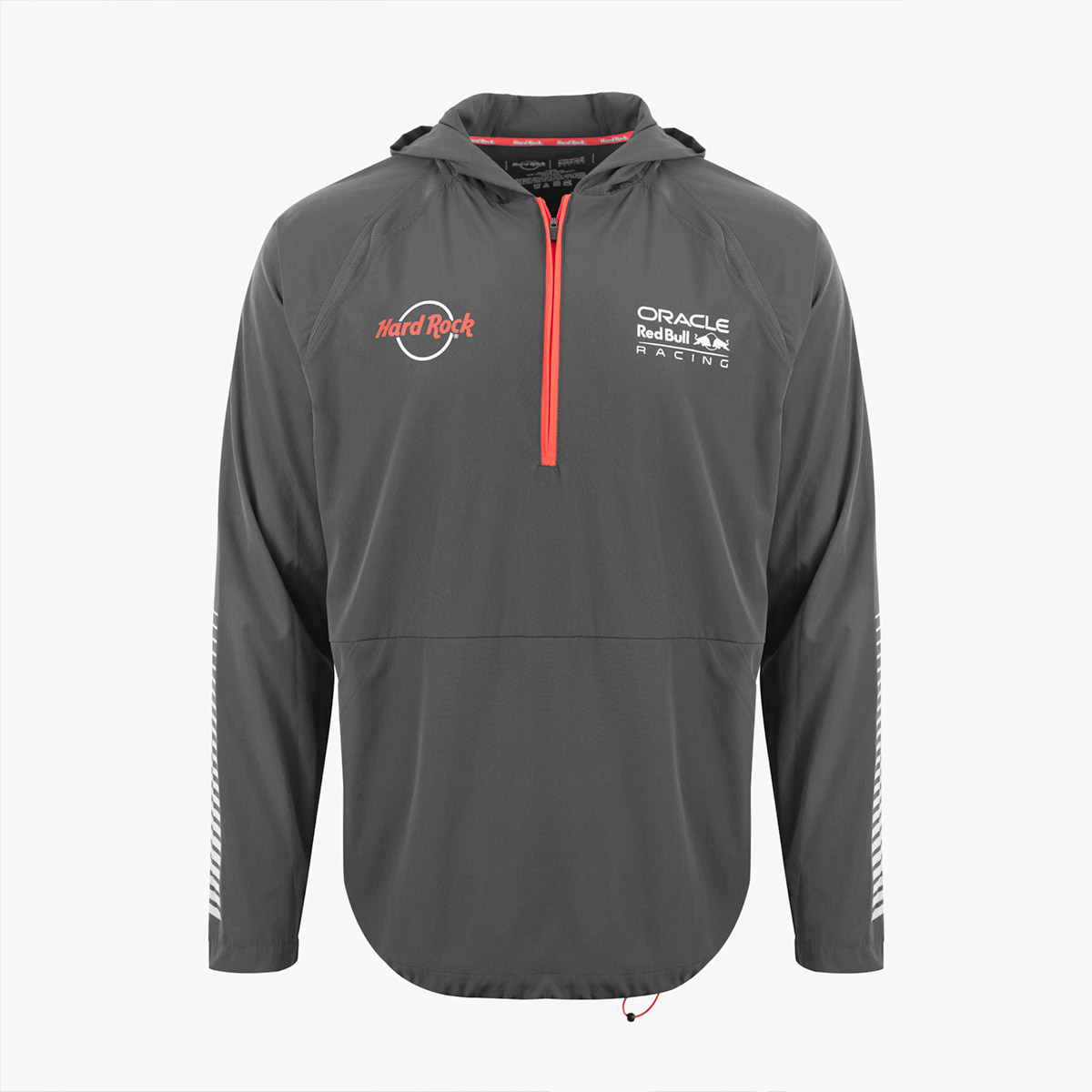 Oracle Red Bull Racing Grey Hooded Quarter Zip image number 1