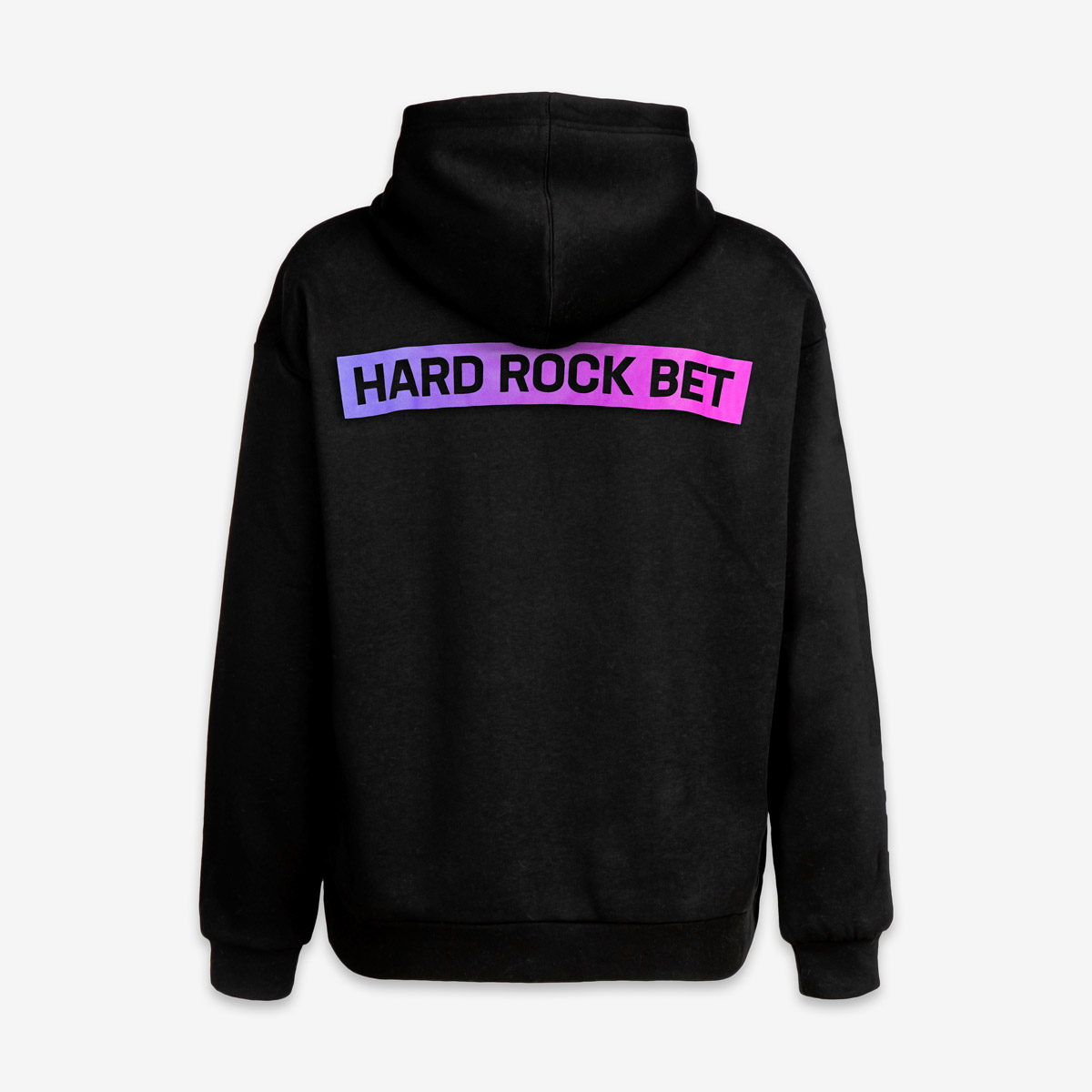 Adult Fit Hard Rock BET Performance Gradient Zip Hoodie in Black image number 1