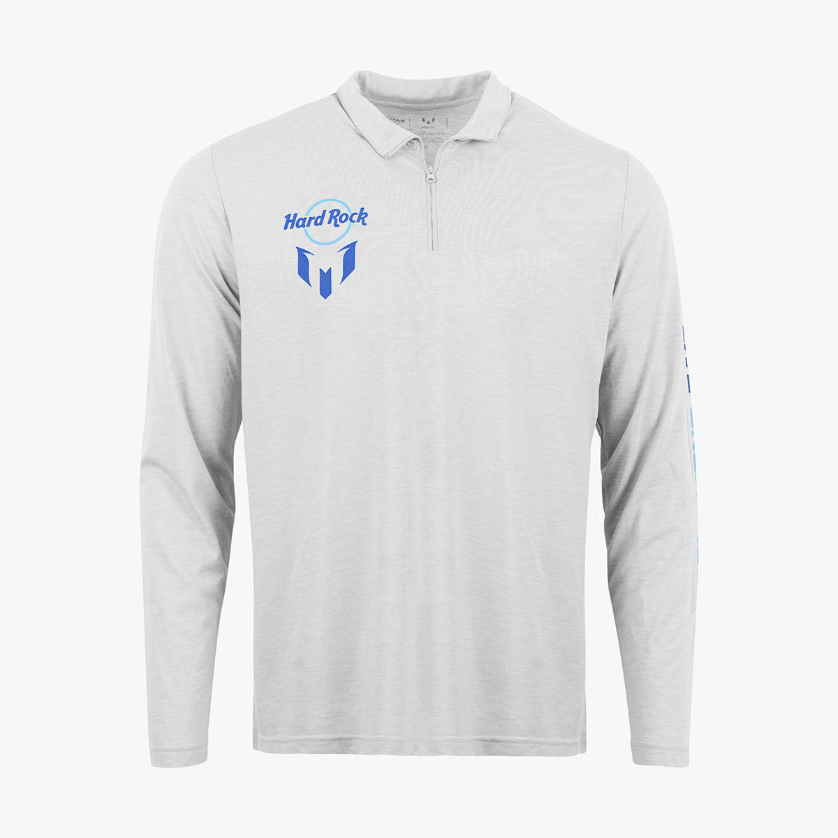 Messi x Hard Rock Grey Quarter Zip image number 1