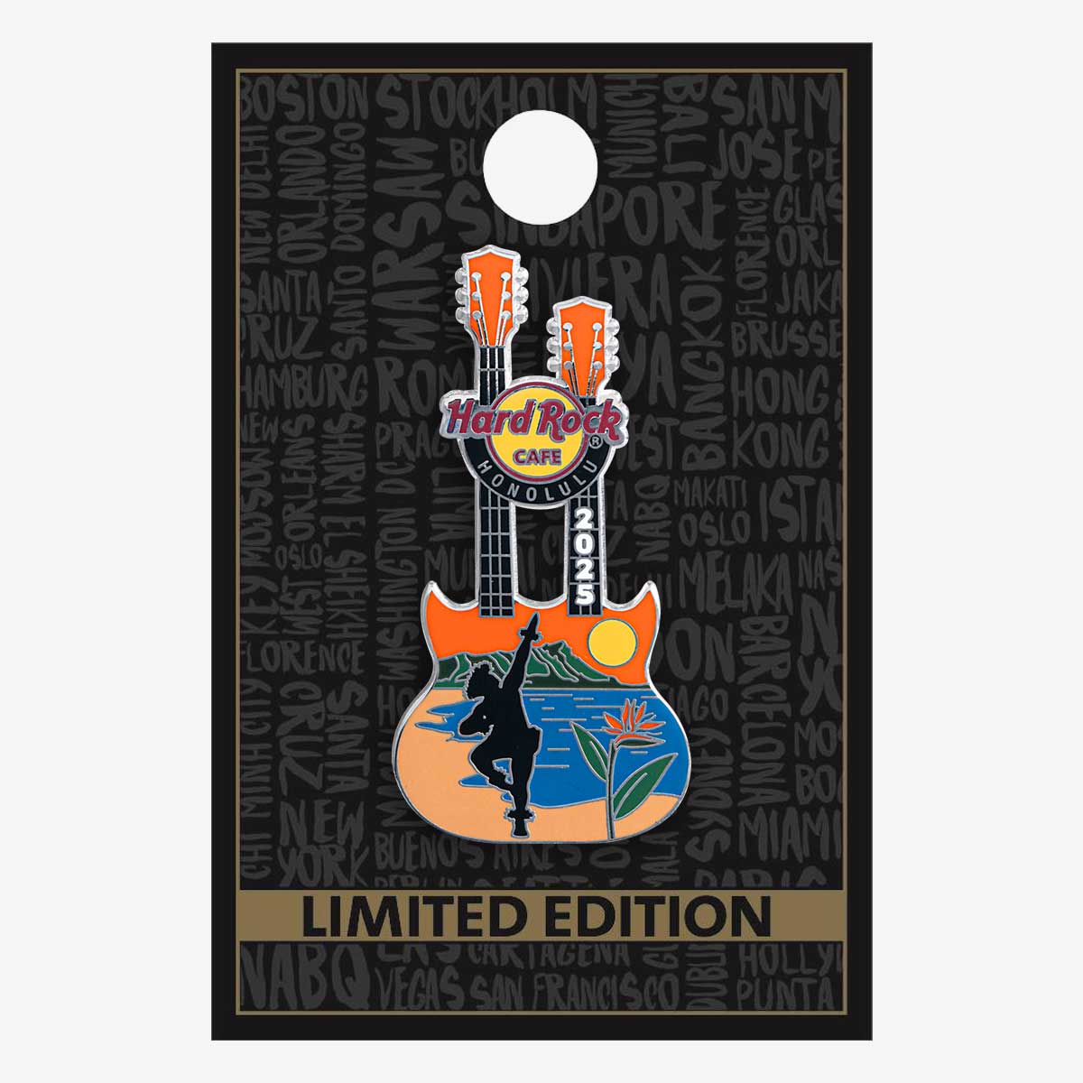 Limited Edition Honolulu Kane Dancer 2025 Pin image number 2