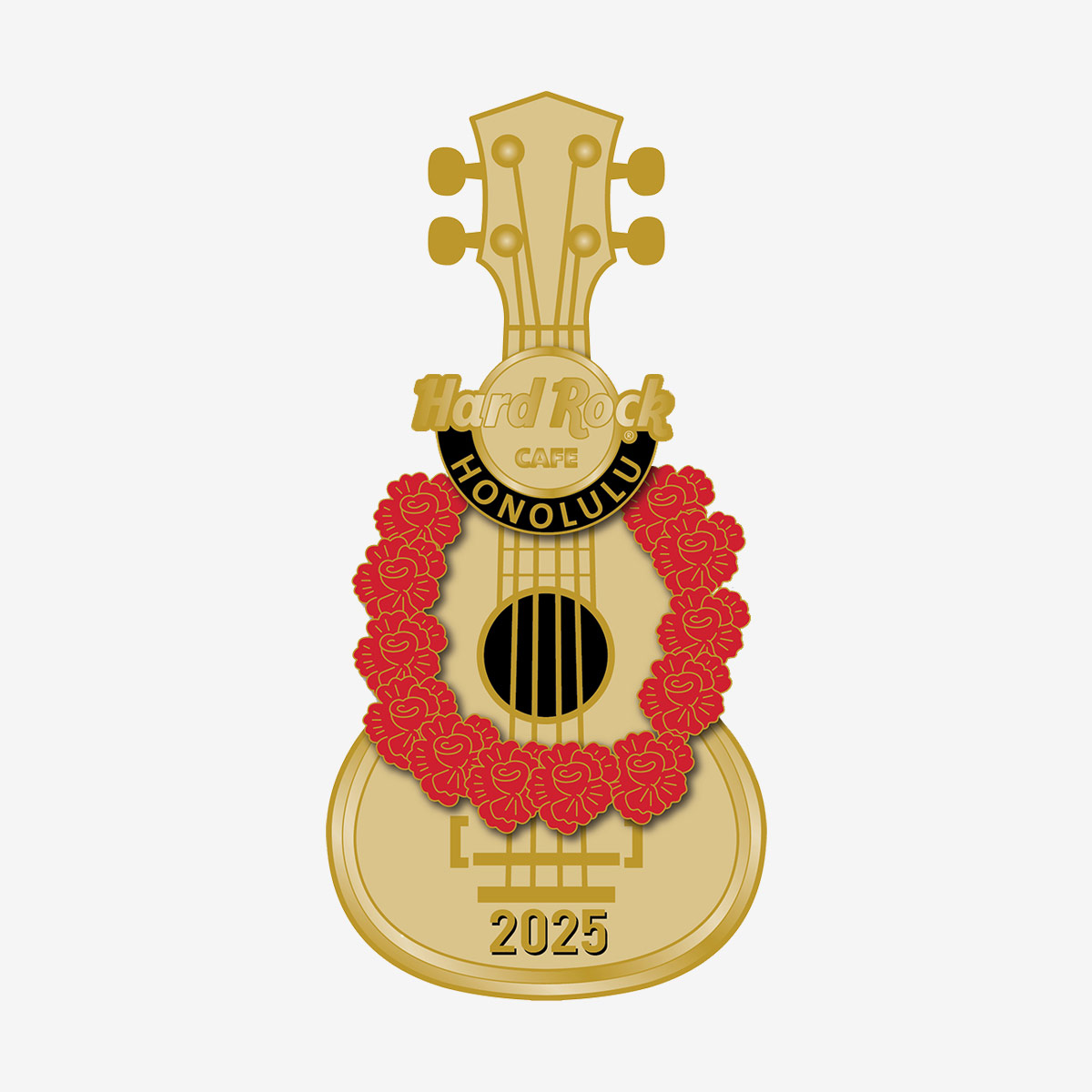 Limited Edition Honolulu Ukulele Pin image number 1