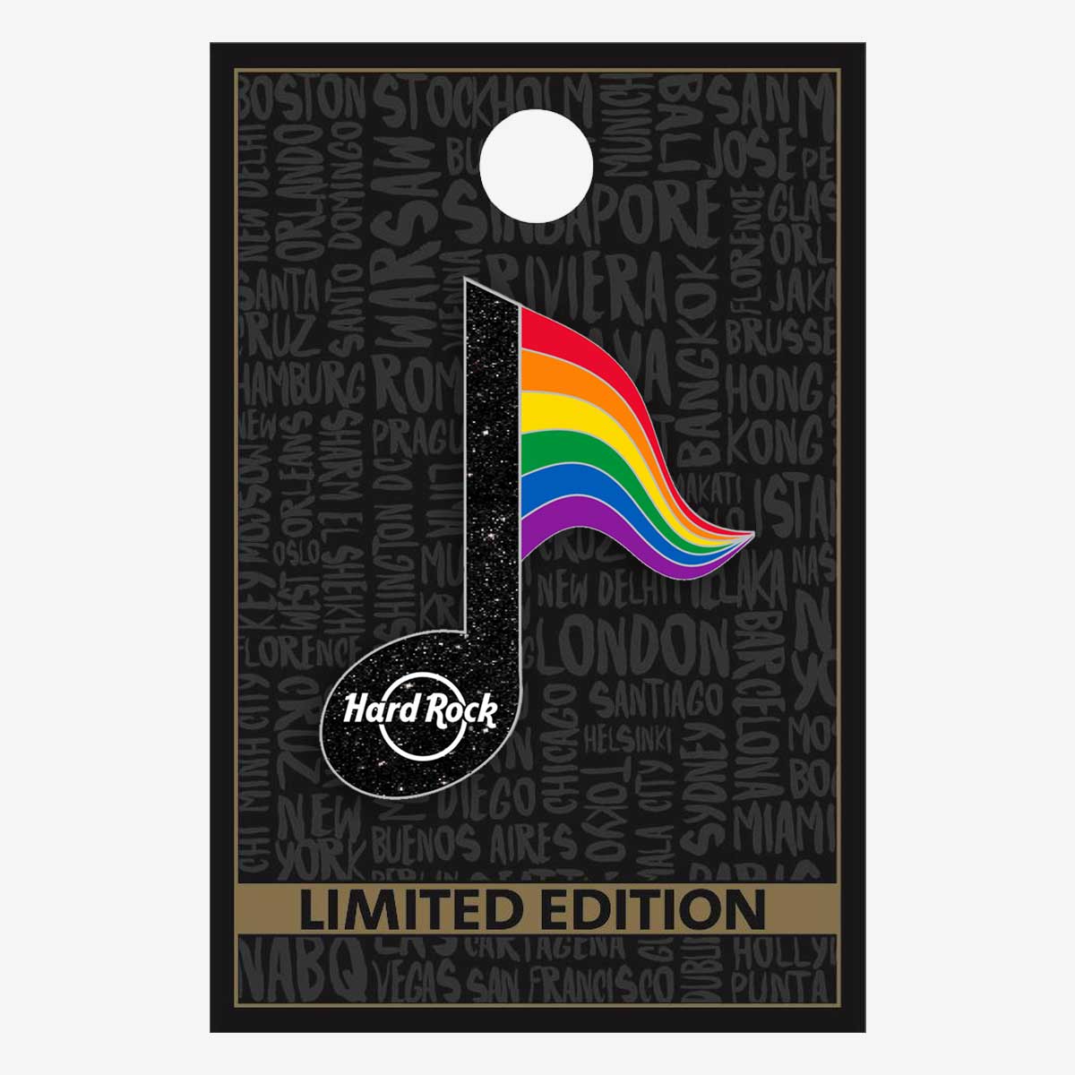 Limited Edition Music Note 2025 Pride Pin image number 2