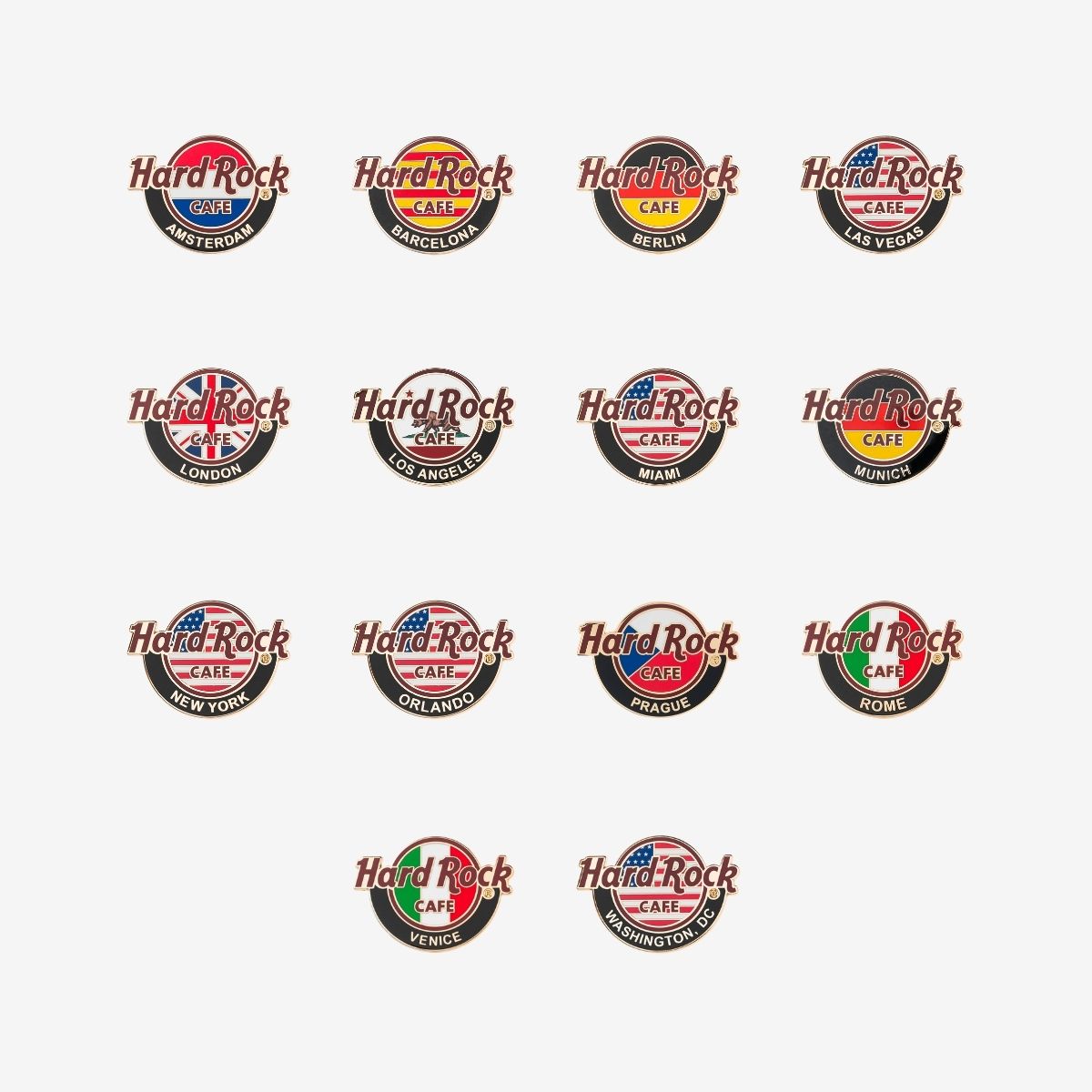 Collectible Core Logo Flag Pin image number 2