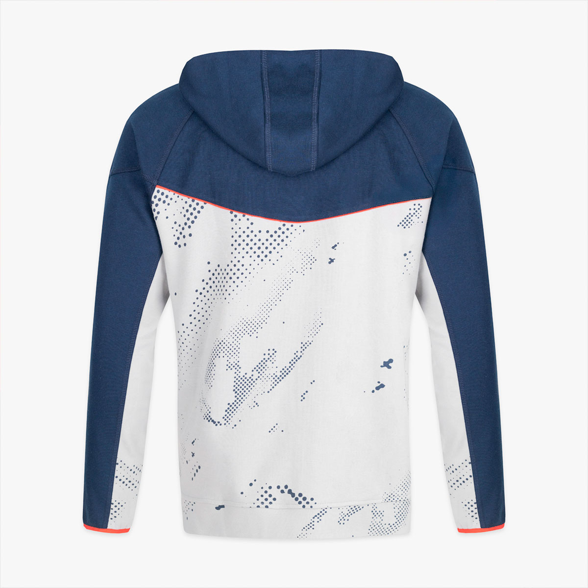 Oracle Red Bull Racing Sport Tech Zip Hoodie in Navy Grey image number 4