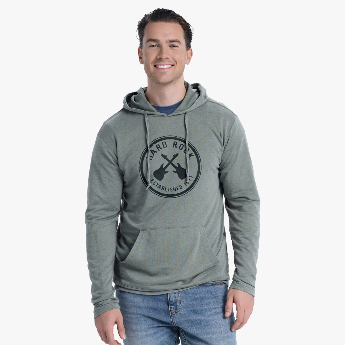 Cross Guitars Harbor Hoodie in Spruce Green image number 1