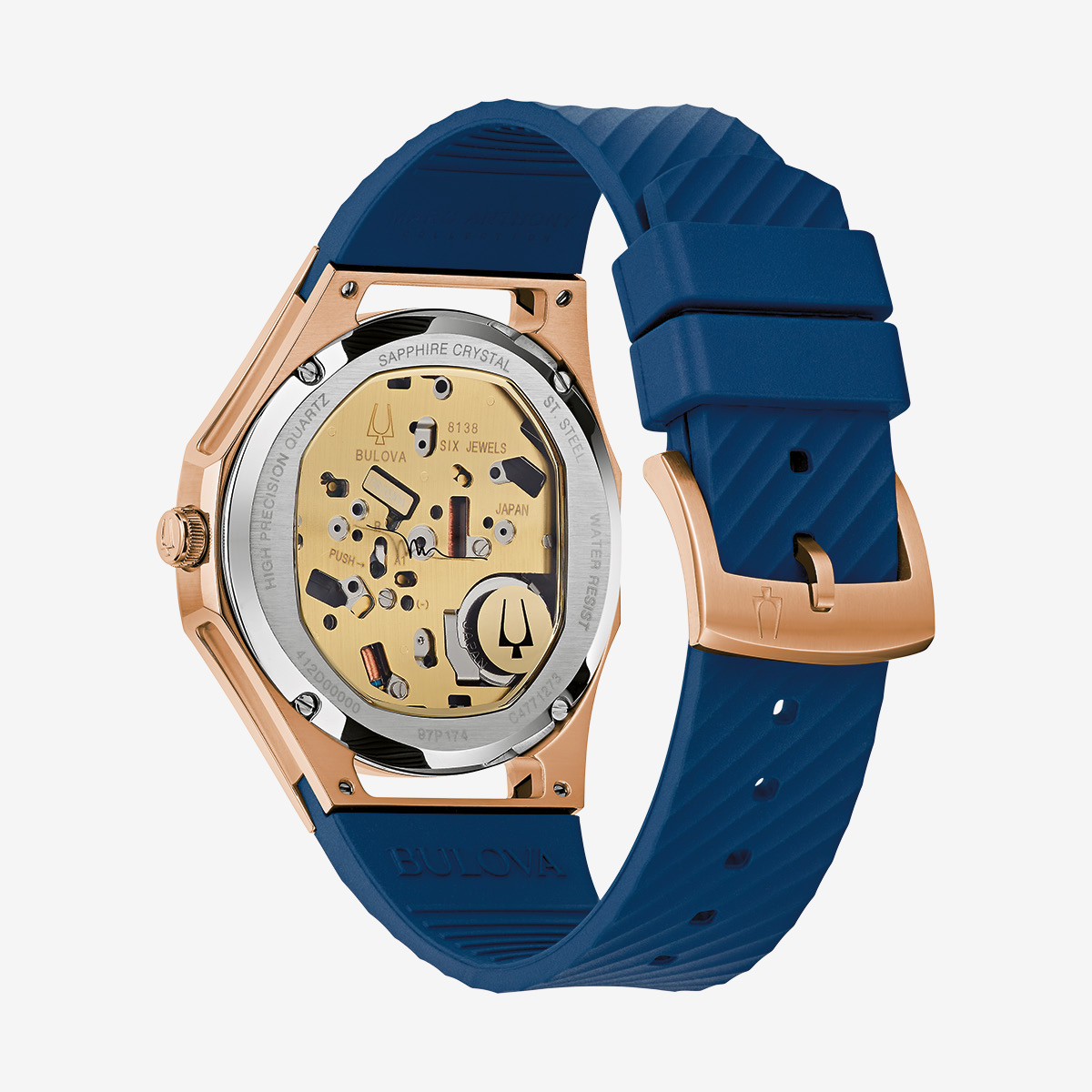 Bulova Ladies Marc Anthony CURV Timepiece 97P174 image number 2