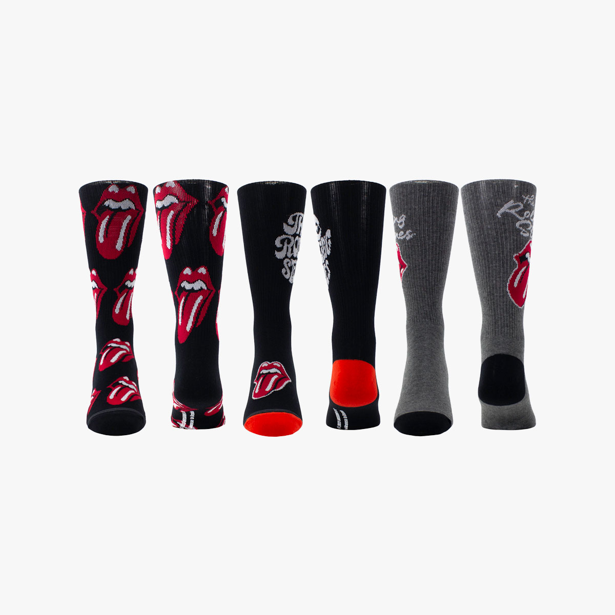 Rolling Stones 3 Pack Socks image number 2
