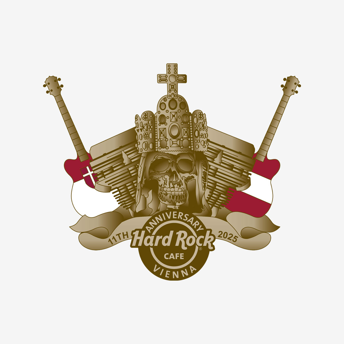 Limited Edition Vienna 11th Anniversary Pin image number 1