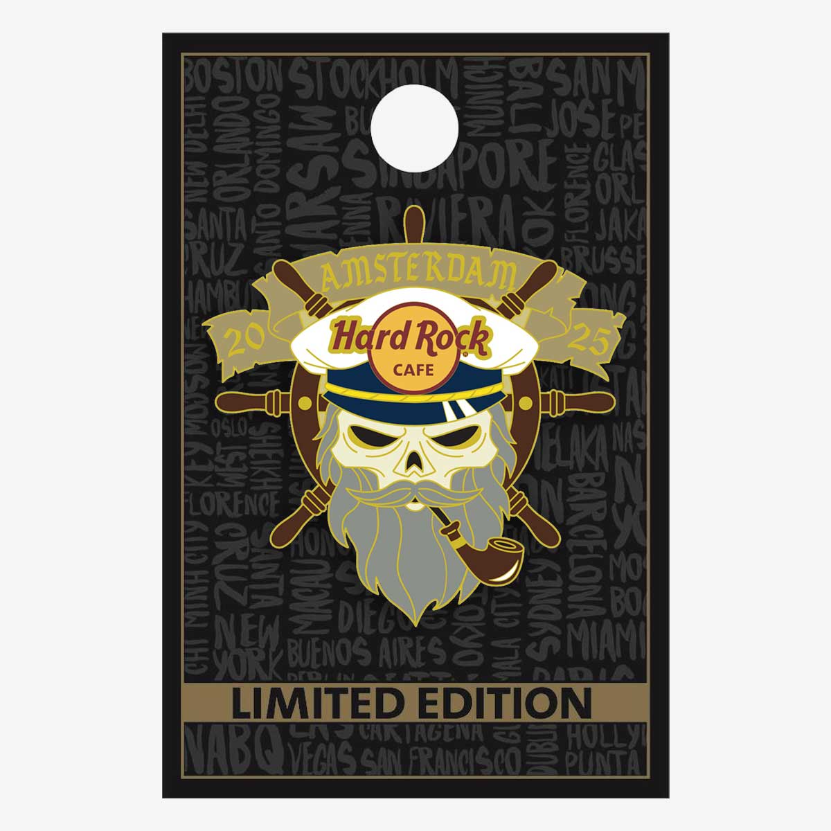 Limited Edition Amsterdam Sail Pin image number 2