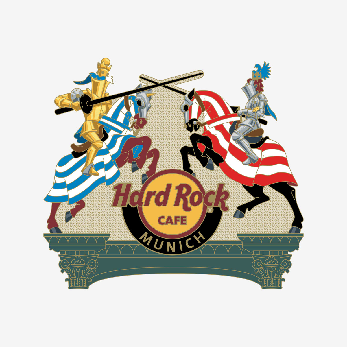 Limited Edition Munich Knights Pin image number 1