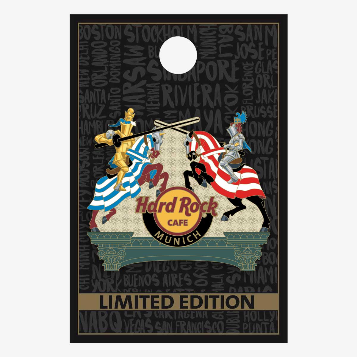 Limited Edition Munich Knights Pin image number 2