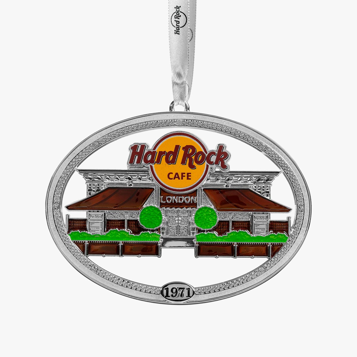 Old Park Lane London Oval Ornament image number 1