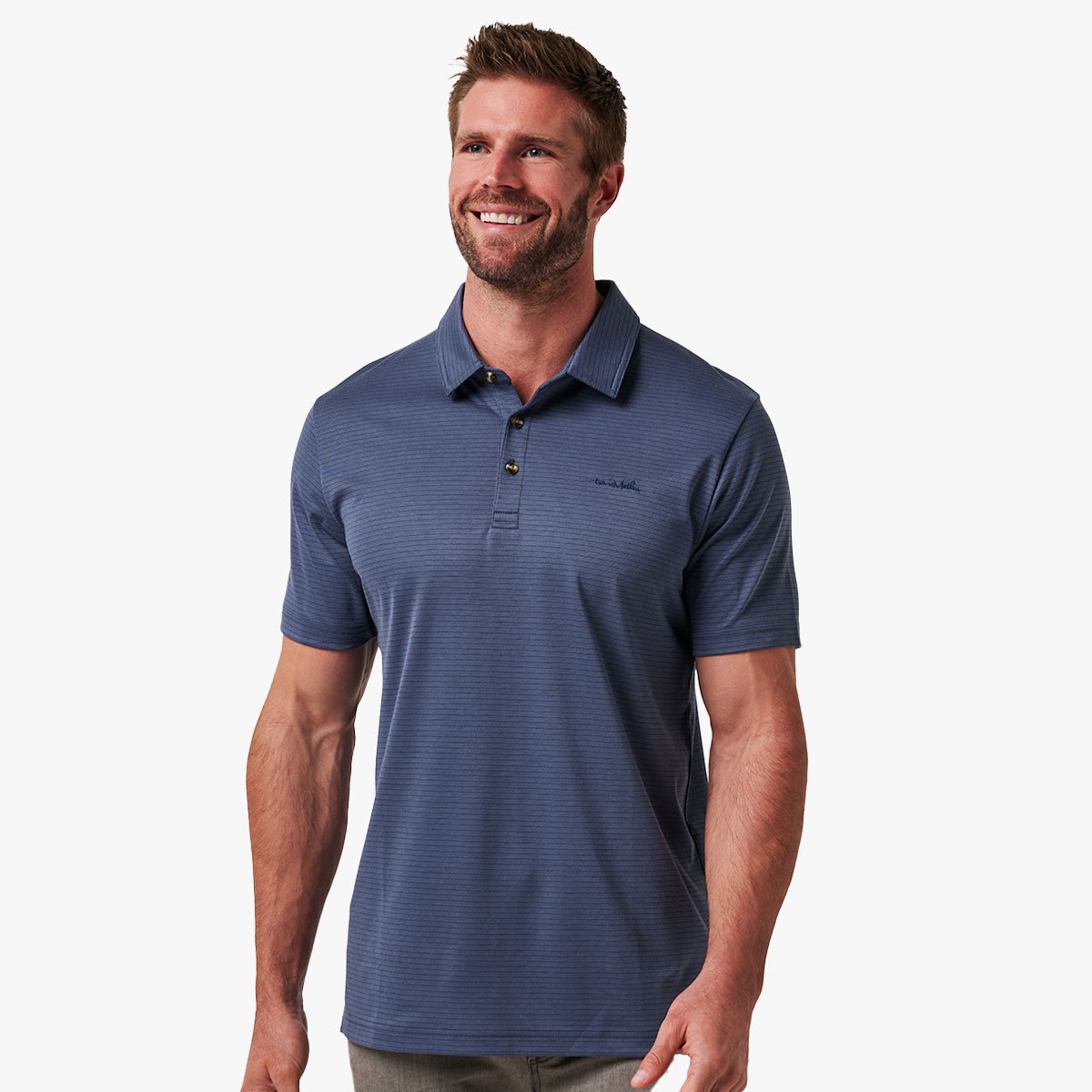 Travis Mathew The Zinna 2.0 Polo in Indigo image number 1