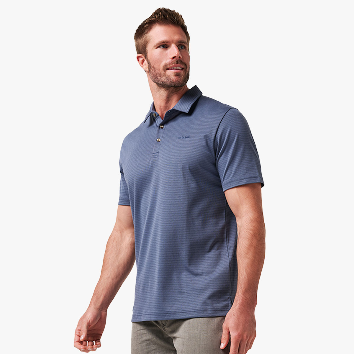 Travis Mathew The Zinna 2.0 Polo in Indigo image number 4