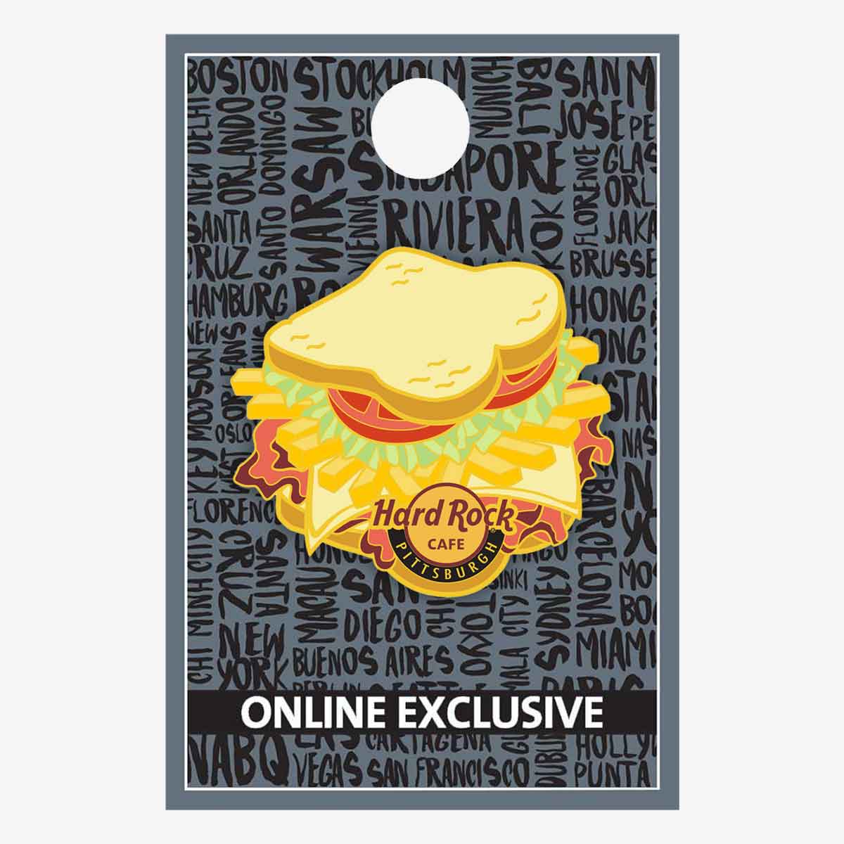 Online Exclusive Pittsburgh Sandwich Pin image number 2