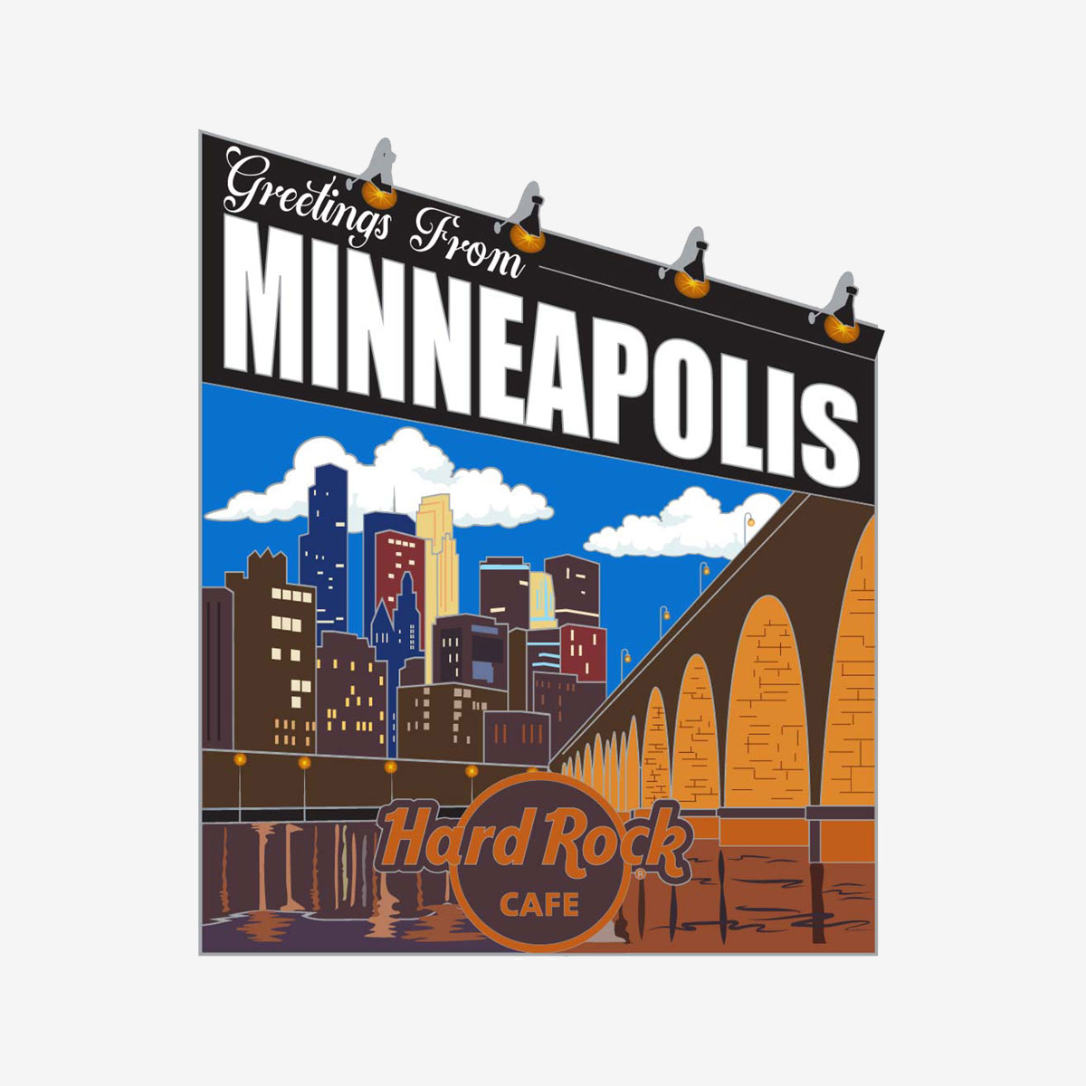 Online Exclusive Minneapolis Land of Murals Pin image number 1