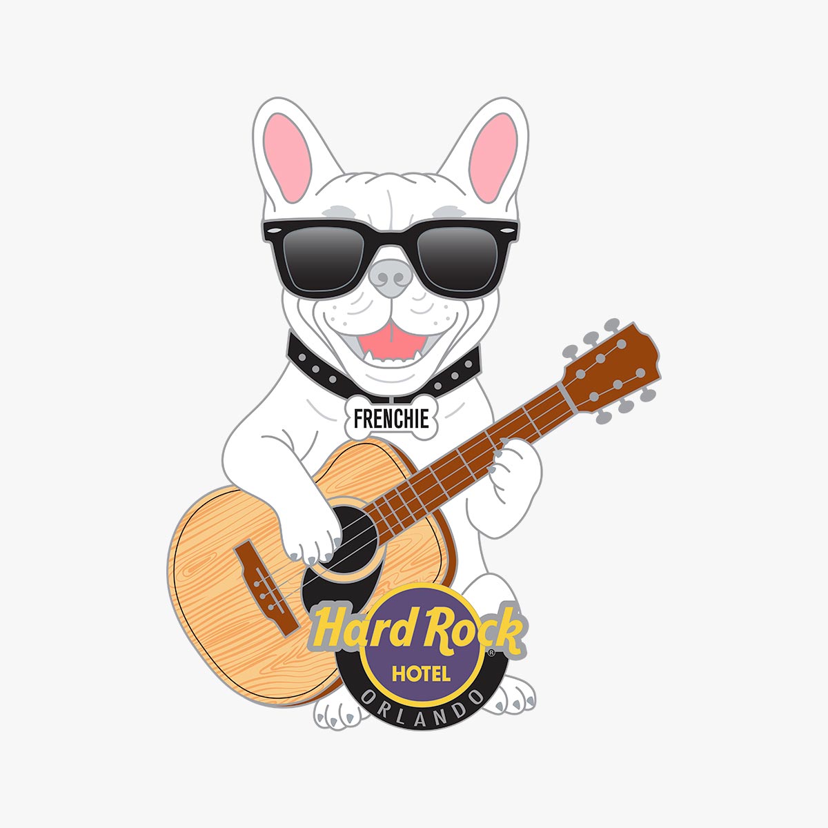 Limited Edition Orlando Frenchie Pin image number 1