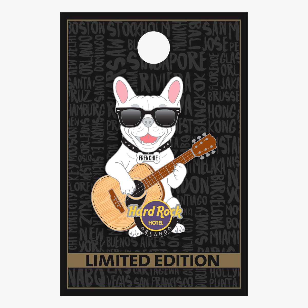 Limited Edition Orlando Frenchie Pin image number 2