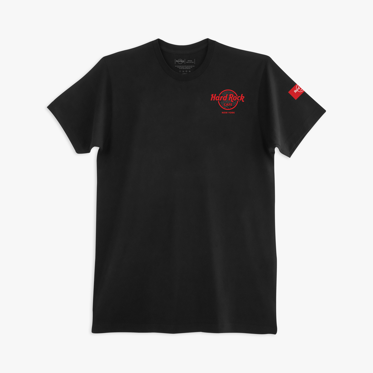 Adult Fit Manhattan Map Tee in Black image number 2