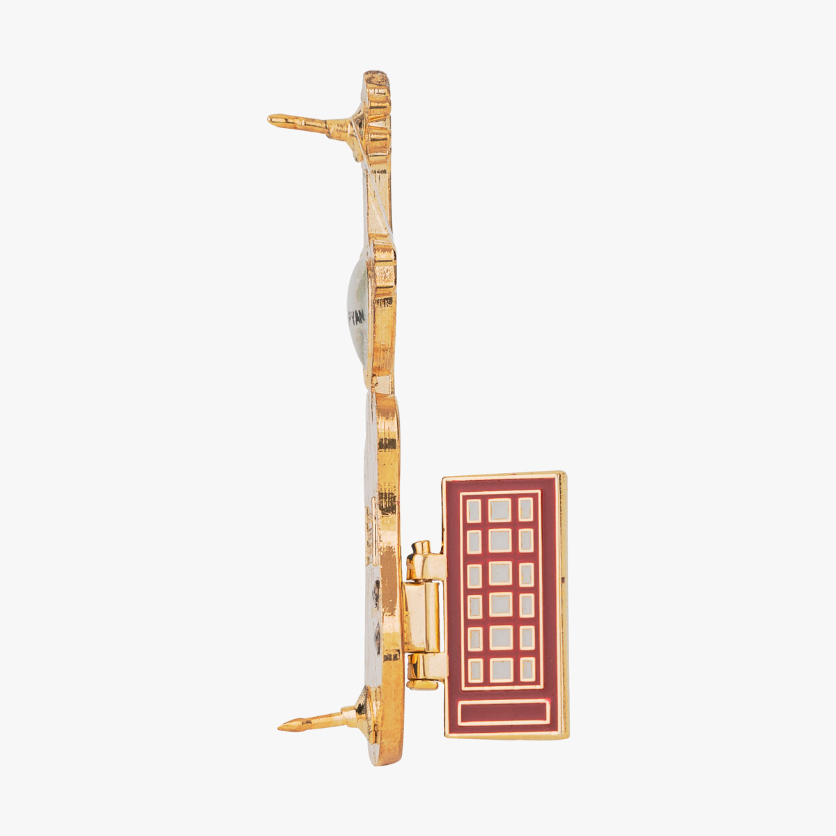 London Hinged Phone Booth Guitar Pin image number 6